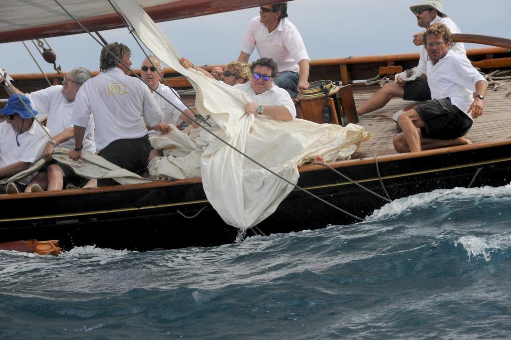 - Les Voiles de St-Tropez, France October 1, 2015 Photo by Linda Wright © SW